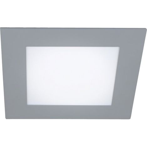 Downlight cuadrado LED SMD “Know” empotrable (6W 4000K 480lm) IP20 fabricado en aluminio y acrílico color gris (1/3)