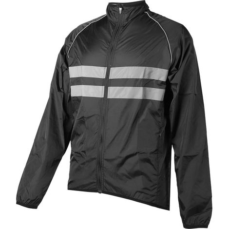 Blouson de moto à manches longues avec bandes réfléchissantes, respirant, idéal pour le vélo, la course à pied, la randonnée, la pêche et l'escalade (taille M). (1/5)