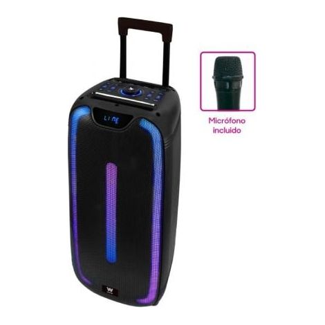 Altavoz Portable con Bluetooth Woxter Rock'n'Roller ST/ 100W