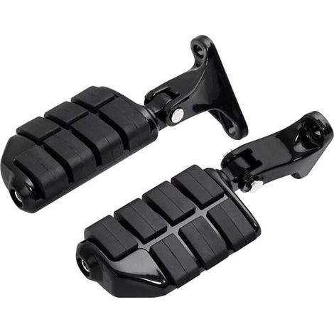 1 paire de supports de fixation pour repose-pieds passager arrière Harley Electra Street Glide (1/4)