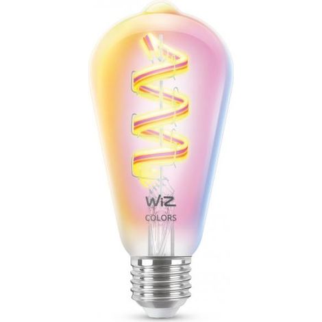 Signify Lampadina connessa Wi-Fi design vintage trasparente