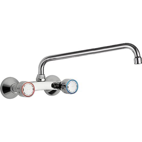 GRIFO BIMANDO MURAL PARA COCINA CON CAÑO SUPERIOR