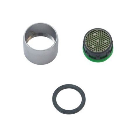 Aérateur mousseur complet avec bague chromée F22/100 - THEWA AERT1