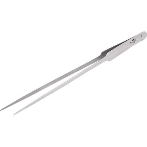 Gerade Aquarienpinzette, 25 cm, zum Einpflanzen von Pflanzen, aus Stahl