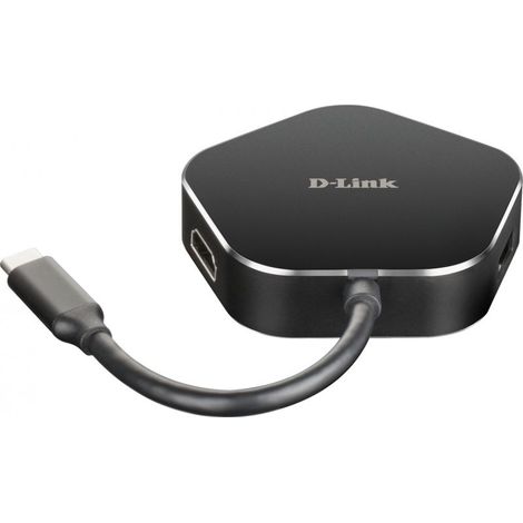 D-Link DUB-M420 USB 3.0 Hub bk 4 Port USB-C Hub (HDMI, USB-C) (DUB-M420) (1/5)