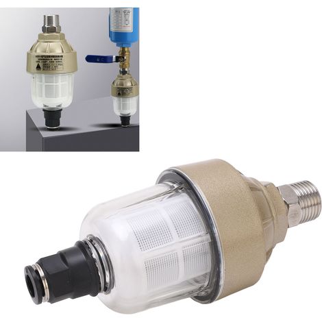 AD20-A Mini vanne de purge automatique semi-transparente à flotteur pour filtres à air (1/5)