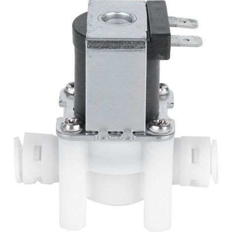 Électrovanne d'entrée d'eau DC12V normalement fermée en acier inoxydable, robuste et durable pour flux d'eau et d'air (1/5)
