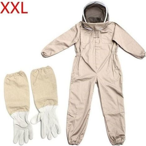 Traje de apicultura talla XXL - Ropa de apicultura - Protección corporal completa - Guantes para principiantes (1/4)