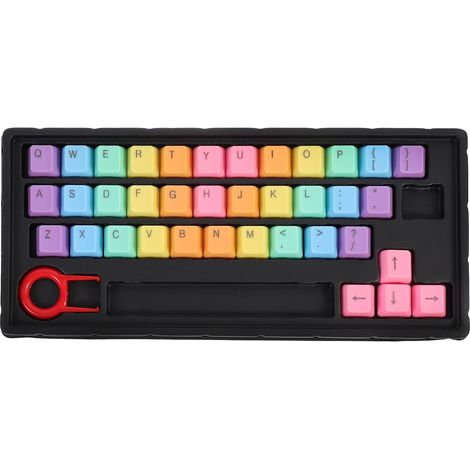 de Clavier Mécaniques Abs OEM Hauteur Design Arc-en-Ciel de 37 Touches Facile à Installer et des Touches pour Clavier Personnalisé (1/5)