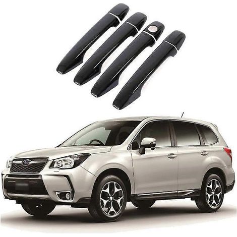 Passend für Subaru Forester SJ (Baujahre 2013–2018): Türgriffgehäuse mit Carbonfaser-Optik, Karosseriedekoration – Carbonfaser A (1/5)