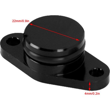 Tapa de 4x22 mm para desactivar las aletas de vórtice del motor E46 320d/318d con junta de goma.