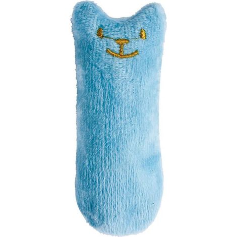 Jouet pour chat — Peluche sonore avec papier froissant — Jouet à mâcher, interactif, durable et idéal pour l'entretien des dents