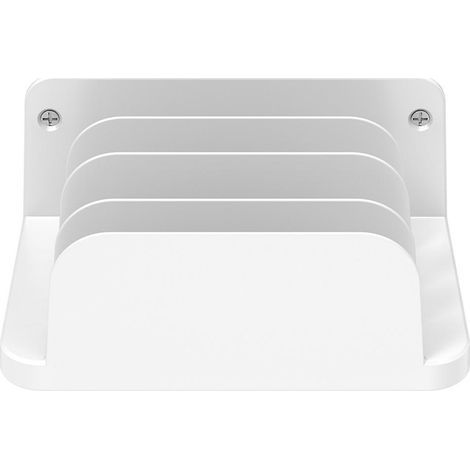 Support mural universel pour téléphone blanc (1/5)
