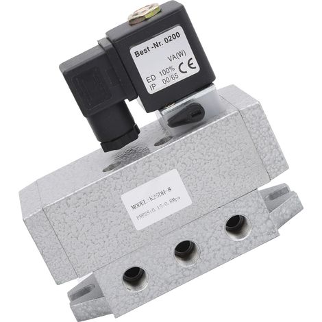 2-Positionen-5-Wege-Magnetventil, Einzelsteuerung, elektrisch, Industriebedarf K25DH 8AC 220V (1/5)