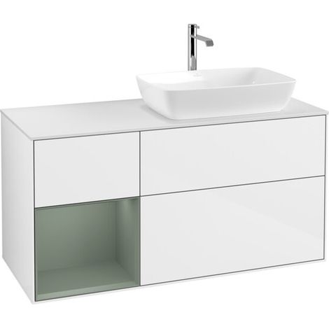 Villeroy & Boch F801GMGF Meuble sous-lavabo Finion F80 (1/2)