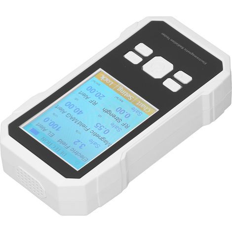 Détecteur de rayonnement électromagnétique haute précision pour cuisine bureau industrie chasse aux fantômes blanc (1/5)