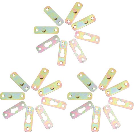 24 paires de supports de cadre photo muraux en métal avec (1/5)