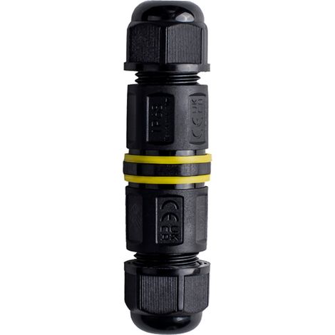 Connecteur étanche - 2P - IP68 - 0,5-1,5mm² - 17,5A - T105