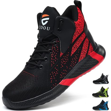 Chaussures de Sécurité Montante Légère Homme Femme Basket Securite (1/5)