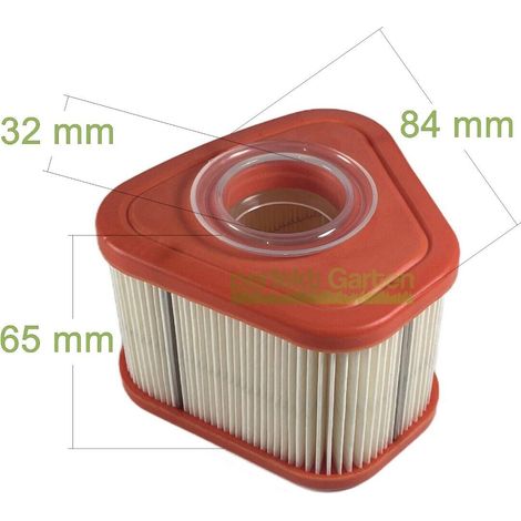 filtre à air pour moteurs Briggs & Stratton B&S série 800E, 850E, 115P02, 123P05, 123P0B (1/4)