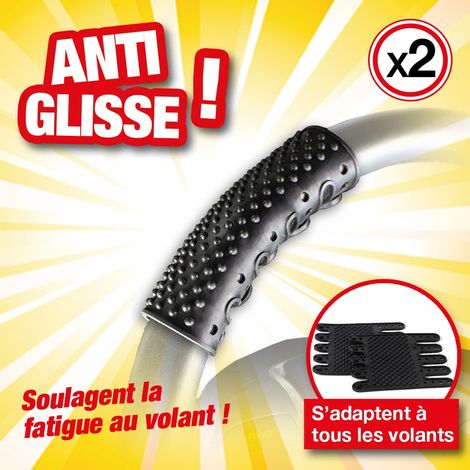 BANDES ANTI-GLISSE MASSANTES POUR VOLANT (lot de 2) (1/2)