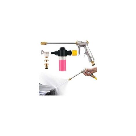 Lance d'arrosage Haute Pression,Pulvérisateur Auto Compact à Jets réglables - Nettoyeur Haute Pression pour Voiture pour Le de la Maison et (1/5)