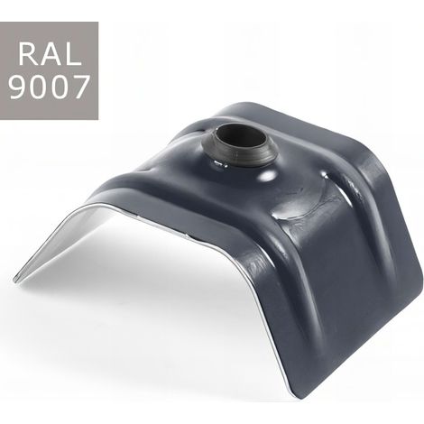 Cavalier bac acier SCELL-IT Type C1- Gris alu RAL9007 - Sachet de 100 - CAV-TC1-9007 (1/5)