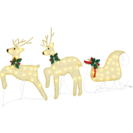 Rennes LED 3 pcs Blanc chaud tissu CFW753707 (1/5)