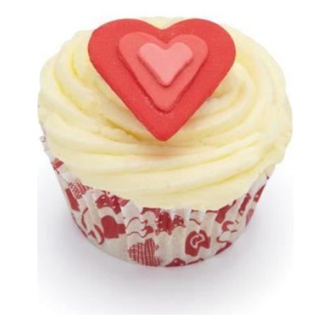 Emporte-pieces - Coeur - Acier Inoxydable - 10 mm 30 mm 45 mm - Pour Decoration Gateaux Cupcakes Biscuits - Lot De 3 (1/3)