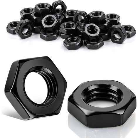 Ecrou M6 Inox Hexagonal Nut Ø 6mm Acier Inoxydable A2‑70, 30 Pièces (1/5)
