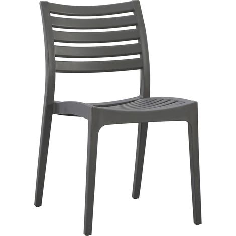 Gartenstuhl Arkon dunkelgrau (1/5)