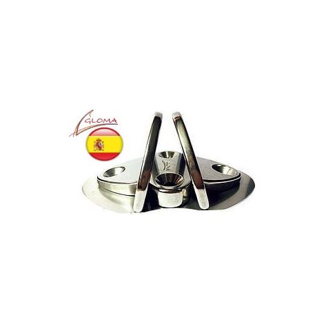 Cadène articulée double inox A4 (1/2)