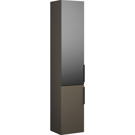 burgbad Eqio Armoire haute 2 portes, charnières à gauche, 1 porte