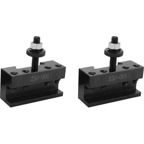 Ensemble de 2 pièces 250 - 001 0Xa Porte-outil de tournage à changement rapide Matériau acier 1 Support (1/5)