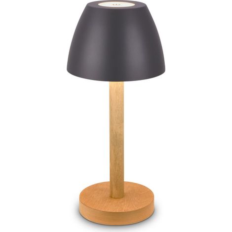 LED Tischlampe Akku LED Tischleuchte Kabellos Dimmbar Touch IP44 Warmweiß