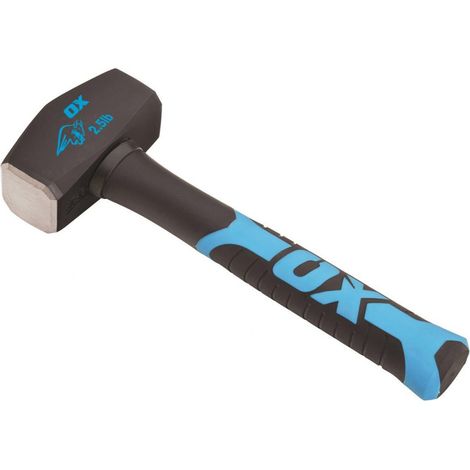 OX Trade Club Hammer Fibreglass Handle  2lb OX-T081302