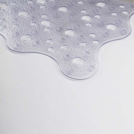 Tappetín antideslizante para bañera Ice transparente 33 x 70 cm (1/3)