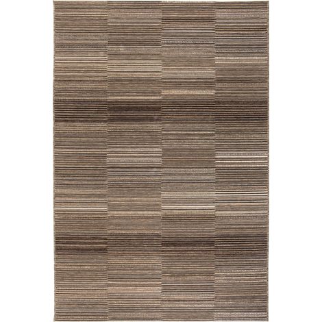 Tapis d'Extérieur et Intérieur en Polypropylène Résistant aux UV Naturel 120 x 170 cm - PANGIVO