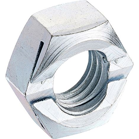 Binx Mild Steel Lock Nuts Bzp M8 (1/2)