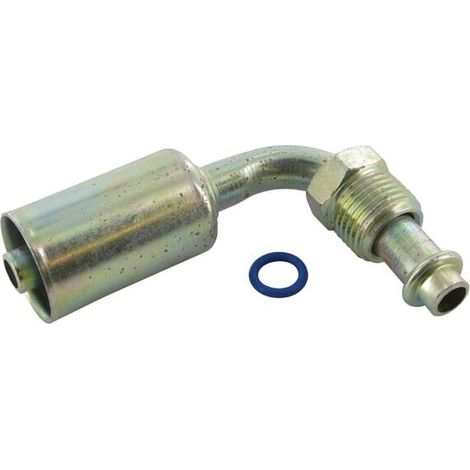 Raccordo a/c Nr.6 90° 5/8"-18 tubo std-acciaio UNIVERSALE KL070140