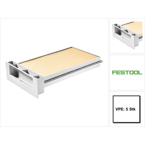 Festool 5x filtro principale HF-CT MINI/MIDI-2 per CT MINI e CT MIDI a partire dall'anno di costruzione 2019 ( 5x 204200 )