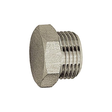 Riegler Verschlussschraube »value line«, G 3/8, SW 19, Messing vernickelt (1/2)