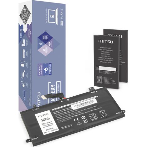 Batería JOPGR para Dell Latitude 5285, 5289 y 5290 (1/5)
