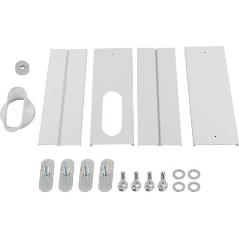 Kit de fenêtre de climatiseur Portable avec coupleur, conduit coulissant réglable de 150 à 130mm (1/4)