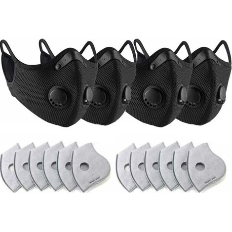 Staubmaske für Zimmerei, Bau, Mähen, Schleifen, Gartenarbeit, Reinigung, Malerarbeiten, Sägen und Schleifen (1/5)