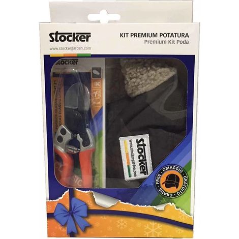 Kit Premium Potatura (Forbice Doppio Taglio Ergo Light 21+Cappello) Stocker (1/5)