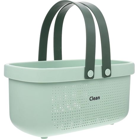 de salle de bain portable Healeved grande capacité verte