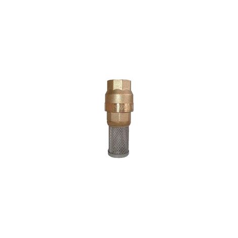 Fussventil mit Einlaufseiher 1/2"