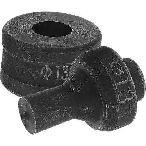 Matrice de poinçonnage hydraulique en métal noir, pour trou rond 13 mm, haute efficacité et (1/5)