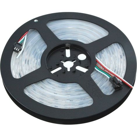 Tira LED Inteligente IC RGB 12V DC - 14,4 W/m - IP65 - 60
